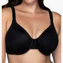 Vanity Fair Women's Beauty Back Smoothing Minimizer Bra, Minimizes Bust Line up to 1.5", Non Padded Cups up to H, Size 40C