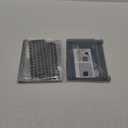 CISSOOK Sparkly Black Star Case for MacBook Air 13 Inch A2337 M1 A2179 A1932 2021-2018 Release, Plastic Glitter Bling Hard Shell Case with Keyboard Cover for MacBook Air M1 2021 with Touch ID