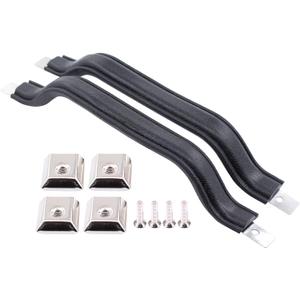NewYall Pair Black Front Interior Door Handle Pull Strap Kit for Jeep Wrangler YJ 1987-1995 Beige Left Driver and Right Passenger Side 55009801K