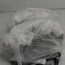 WONGS BEDDING Boho Comforter Set King Size,7 Pieces Grey White Geometric Bohemian Bed in a Bag Comforter Complete Striped Bedding Set for All Season with Sheets,Pillowcases & Shams Soft Microfiber