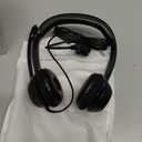 Logitech H390 Wired Headset for PC/Laptop, Stereo Headphones with Noise Cancelling Microphone, USBA, inLine Controls, Works with Chromebook  Black