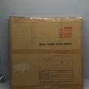 28 inch Round Bronze Mirror, Brushed Metal Framed Circle Wall Mirror for Bathroom Vanity, Bedroom Decor, Living Room, Entryway