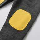 Elspilit Toddler Baby Boy Clothes Animal Style Long Sleeve Tops Sweatsuit Pants Outfits Set (Dark yellow, 12-18 Months)