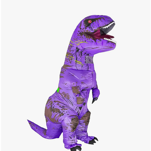 Inflatable Dinosaur Costume for Adults Blow up T-rex Costume Funny Party Dino Costume Fancy Halloween Costume Suit