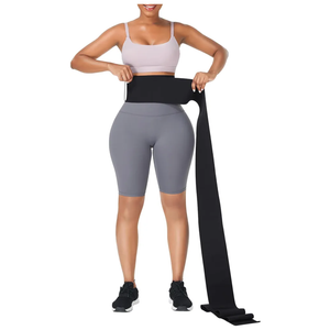 FeelinGirl Waist Trainer for Women Bandage Wrap Trimmer Belt Long Torso Tummy Wraps Belly Body Shaper Waist Trimmer Belt