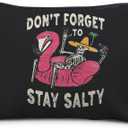 RYYCDOI Stay Salty Summer Beach Makeup Bags for Women, Beach Vacation Gifts