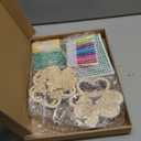 Amyhill 24 Sets Christian Shamrock Wooden Crafts St Patricks Day Crafts Kits Unfinished DIY Shamrock Irish Wind Chime Diamond Kit Make Your Own Religious Cross Decor for Church Party Supplies