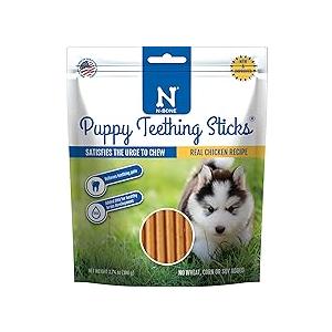 N-Bone Puppy Teething Treats,Chicken, 3.74 oz (111150) BB Date 23 Jan 2026