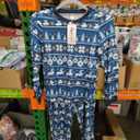 PopReal Christmas Pajamas Sleepwear Jammies For Kids - 130 size