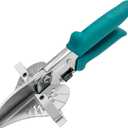 OShine Miter Shears Explorer for Angular Cutting Molding Crafting Wood, Quarter Round Cutting Tool, 45-135 Degree Multi Angle PVC Miter Shear Trim Cutter Hand Tool