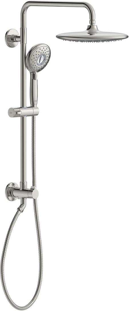 American Standard 1029072950 Spectra Versa 24-Inch 4-Function Retrofit Shower System with Rain Showerhead, 1.8 GPM, Brushed Nickel