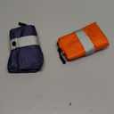 WiseBoy 2 Pack Laundry Bags, Travel Laundry Bag for Dirty Clothes, Washable Nylon Wet Dry Bag, Swimming Yoga Bathing Suit Workout Wet Dry Bags (Navy Blue/Orange)