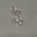 Enhon Shower Knob Replacement, Compatible with Pfister Contessa and Windsor Tub and Shower Faucets, Hot and Cold Faucet Handle Replacement, Newer Style, Clear Acrylic (2 Pieces)