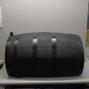 50-Gallon ECO Rain Barrel Made with 100% Recycled Plastic, Flat Back Rain Water Collection Barrel, Black