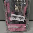 WORKPRO Cordless Rotary Tool Kit with 69pcs Accessories, 3 Variable Speeds, USB Rechargeable Mini Rotary Tool for Engraving, Sanding, Polishing, Carving, Cutting, DIY Crafts - Pink Ribbon