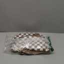 Spacious Checkered Nylon Crossbody Bag Bum Bag Checkered Handbags Wallets for Women