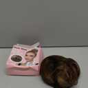 SARLA Hair Bun Extension Synthetic Drawstring Updo Fake Ballet Bun for Women Girls Lady Donut Chignon Coffee Brown