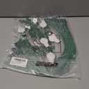 Zhengmy 24 Pcs Christmas Garland Ties and Christmas Garland Hanger Set for Banister Railing and Mantle Wreath Twist Ties Reusable Adhesive Straps for Xmas Home Decoration Holiday Wrapping(Santa Claus)