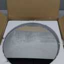 Seelenruhe 12" Round Mirrors for Centerpieces for Tables, Round Mirrors Trays Plates for Centerpieces, Wedding Decorations, Baby Shower Party, Christmas Decorations, 2mm, 12 PCS