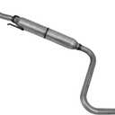 Walker 55572 Direct Fit Exhaust Resonator and Pipe Assembly for Nissan Sentra