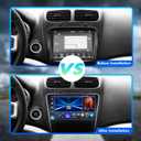 4+64G Android 14 Double Din Car Radio Stereo for Dodge Journey 2011-2019 with 9" Touchscreen Radio Built-in Wireless Carplay/Android Auto/GPS/Bluetooth/FM/AUX-in/SWC/Camera