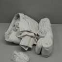 102 Inches Long Pinch Pleated Linen Blackout Curtains for Bedroom Back Tab Track Memory Trained Shape Farmhouse Light Blocking Curtains 102 Inch Length for Living Dining Room Darkening Drapes Cream (40"W x 102"L (Pack of 2))