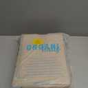 OrganiHaus Large Fabric Storage Baskets for Shelves 3 Pack, 15x11in Closet Storage Bins for Shelves, Canvas Baskets for Organizing, Linen Closet Organizers, Cloth Basket, Beige/Off-White