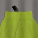 PINSPARK Tennis Skirts for Women Pleated Athletic Skort Lightweight Golf Skirts with Shorts Pocket Workout Pickleball (XS, Green Citrine)