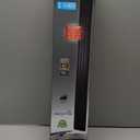 GE UltraPro Hover Bar Black Indoor TV Antenna, Perfect home décor Long Range TV antenna, Digital, HDTV Antenna, Smart TV compatible, 4K 1080p VHF UHF, 6ft coax cable, Amplifier, Signal Booster, 37075