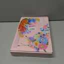 Muyuguit 400 Pcs Pipe Cleaners Craft Kit,Pink Pipe Cleaners Bulk for DIY Flower Bouquet,Multicolors Chenille Stems with Floral Wires, Gardening Tape, Stamen & Ribbon