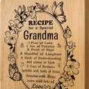 Grandma Mothers Day Birthday Gifts from Granddaughter Grandson Grandkids, Cool Practical Cutting Board for Nana Mimi Grammy Granny Abuela Nanny Gigi New Grandmother Unique, Best Stocking Stuffers Idea