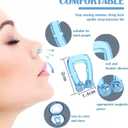 3 x MS Esther Snore Stopper 6PcsAnti Snoring Devices, Silicone Magnetic Anti Snoring Nose Clip, Effective to Stop Snoring, Quieter Restful Sleep