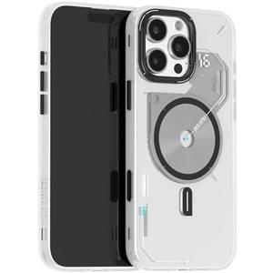 Aulumu A16 for iPhone 16 Pro Magnetic Thermal Case | Updated Camera Control | IMD Technology | Compatible with Magsafe | Complete Wrap-Around | Touch Translucent White Aulumu A16 for iPhone 16 Pro Magnetic Thermal Case | Updated Camera Control | IMD Technology | Compatible with Magsafe | Complete Wrap-Around | Touch Translucent White