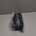 Kaximil Women's Square Neck Ruffle Hem Mini Dress Ruched Waist Long Sleeve Corset Short Party Dresses (Black) S