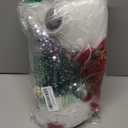 Juegoal 12" Lighted Christmas Gnome, Handmade Sequins Hat Scandinavian Swedish Tomte, Light Up Elf Holiday Present, Battery Operated Winter Tabletop Christmas Decorations, 2 Set