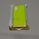 Magnetic for iPhone 16 Case, Compatible with Magsafe, Suction Cup Phone Mount, [2 Screen Protectors][Camera Lens Protector] Silicone Shockproof Protective Slim Phone Cover 6.1", Neon Yellow