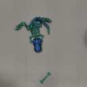 2 Packs 3D Printed Dinosaur Toys for 3-5 Years Boys, Skeleton T-Rex Figure with Large Storage Crystal Eggs, Great Easter and Birthday Gifts Fidget Toys for 3 4 5 6 7 8 9 10 11 12 Years Old Boys Girls