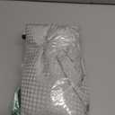 MIYE Pleated Waffle Weave Bed Skirt, Tailored Dust Ruffle 14 Inch Drop Easy Fit, Machine Washable (Light Grey, Twin - 14" Drop)