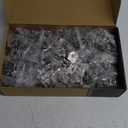 Chibery 60 Pack 1/2" Overlay 3D Soft Close Concealed Hinge for Face Frame Door, Self Closing Hinges, 105 Smooth Slow Close Quite, Hidden Stainless Steel Hinge for Kitchen Cabinet Door, Satin Nickel