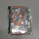 CASEKOO 360 Spin Magnetic Stand for iPhone 17 Pro Case [Fit for MagSafe][17FT Military Protection] Slim Polished Frame Titanium Alloy Sturdy Stand 6.3", Glossy Cosmic Orange