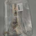 Clear Purse for Women Stadium Approved Clear Crossbody Bag for Stadium Events Transparent Purse Bag for Sports (White-1)