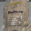 Bedsure Gentlesoft Double-Sided Ruched Faux Fur Throw Blanket for Couch, Cozy Soft Fuzzy Fluffy Faux Rabbit Fur Blanket, Luxury Gifts for Women Thick Warm Plush Room Decor, 50X60 Inch, Light Brown