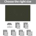 Easy-Going 100% Waterproof Dog Bed Cover Reversible Leak Proof Couch Cover Washable Sofa Cover Furniture Protector Blanket for Pets Kids Children Dog Cat (52x86 Inch, Army Green/Beige)