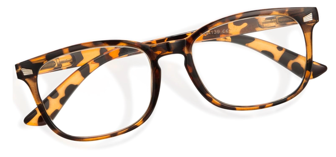 CCVOO Reading Glasses for Women/Men, Eyeglasses, Blue Light Readers for Women/Men, Computer Eye Glasses, Cheaters