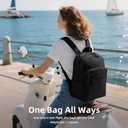 Backpack for Women,College Backpack,Quilted Casual Daypack,Waterproof Bookbag for 15.6Inch Laptop