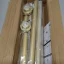 Mcrbeay Shower Curtain Rod, 1" Diameter Heavy Duty Tension Shower Rod