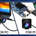 ELP 12mp USB Camera Manual Zoom Webcam for Computer 1080P 120fps Variable Focus Lightburn Camera High Speed 3.6-10mm 3X Zoom USB2.0 PC Cam Varifocal USB Security Webcamera for Video Conference