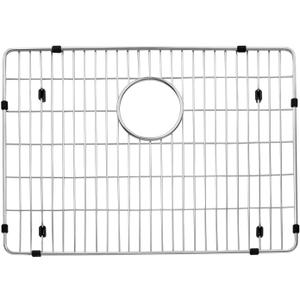 EBG1914 Stainless Steel Sink Protector, 19"x 14" Kitchen Sink Grate Sink Bottom Grid Stainless Steel for Single Sink Bowl, Sink bottom grid