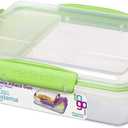 System Lunch to Go, Polypropylene, 3 Compartments, 0.97 LT, Assorted