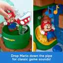 Fisher-Price Little People Toddler Toy My Mario Adventure Playset with Music Sounds & Figures, Preschool Kids Ages 18+ Months, 12x8x4 inches